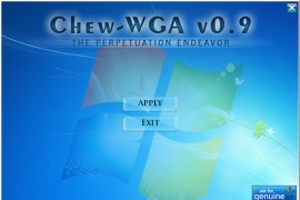Win7激活工具 Chew-WGA v0.9